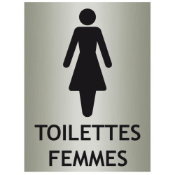 Panneau toilettes femmes