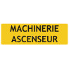 Machinerie ascenseur panneau de localisation