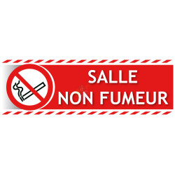 Panneau salle non fumeur ISO7010 gamme xénon