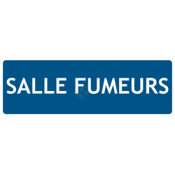 Panneau salle fumeurs