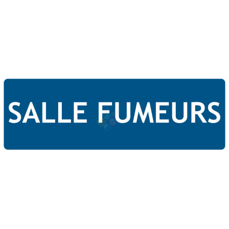 Panneau salle fumeurs