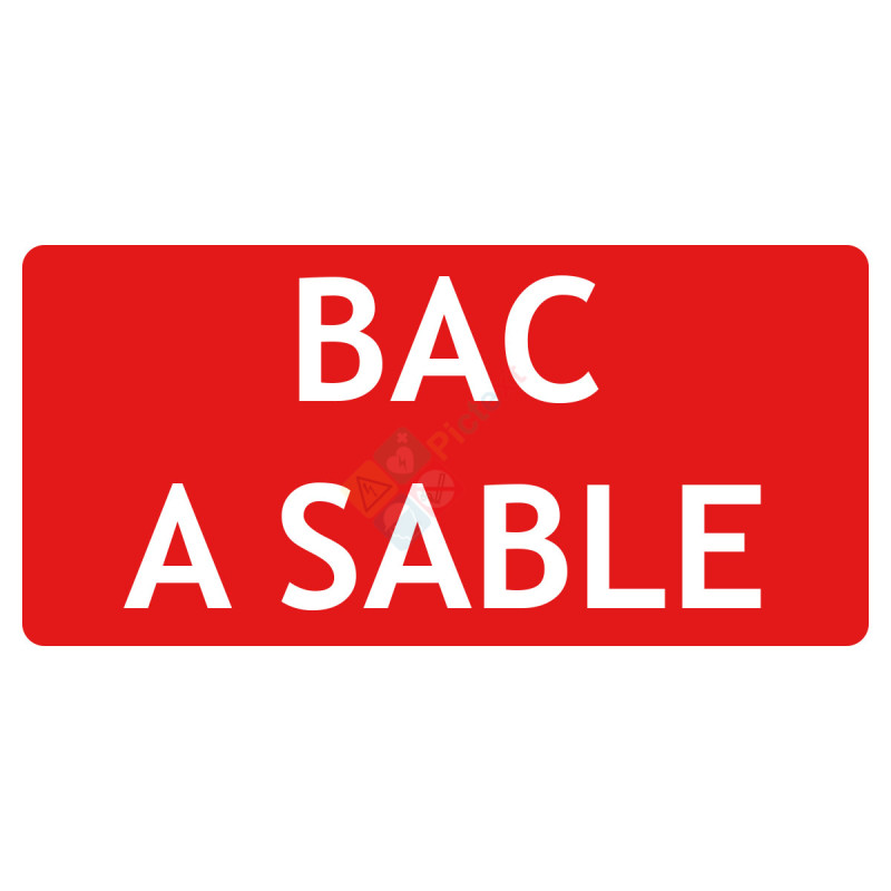 Panneau bac à sable incendie Panneau bac à sable incendie