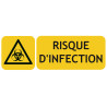 Panneau risque d'infection ISO7010