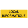 Panneau local informatique