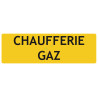 Chaufferie gaz panneau de localisation