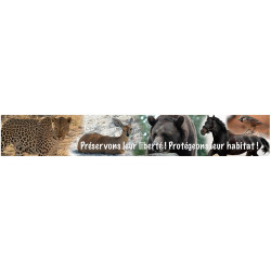 Panneau protégeons leur habitat