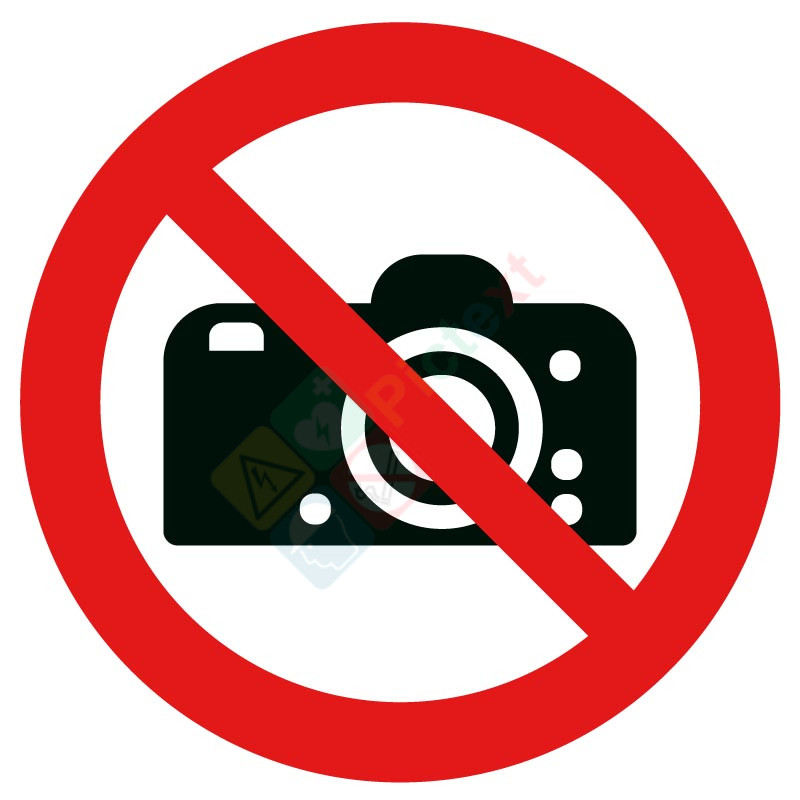 Picto interdiction de photographier Picto interdiction de photographier