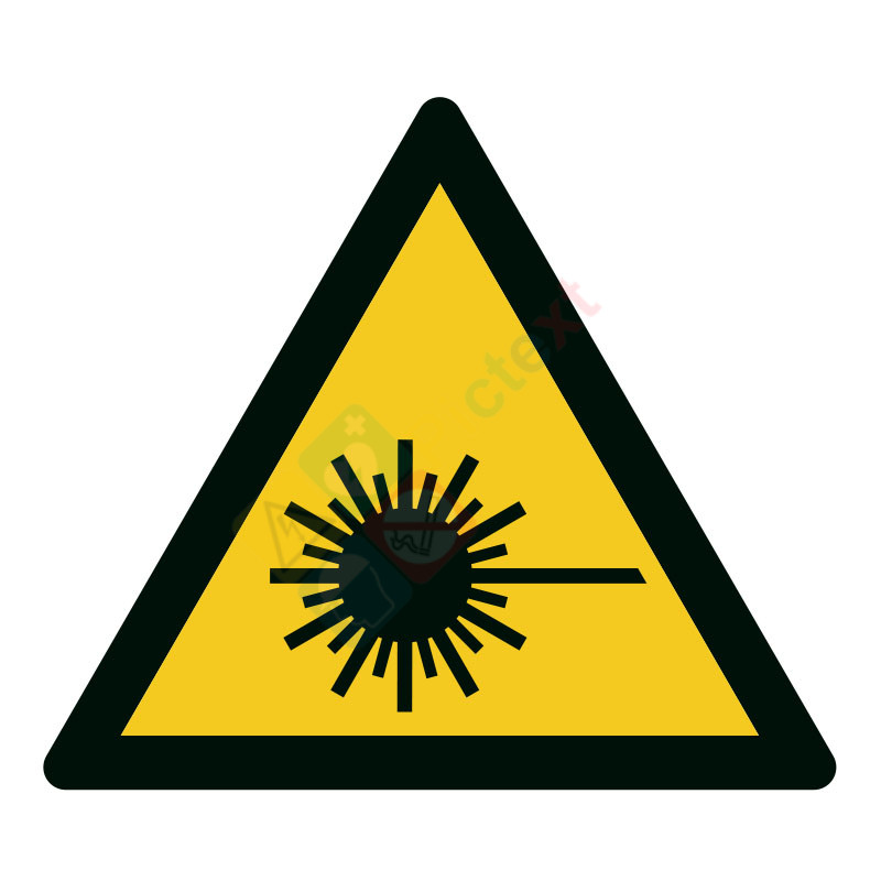 Picto danger rayonnement laser Picto danger rayonnement laser