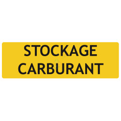 Panneau stockage carburant