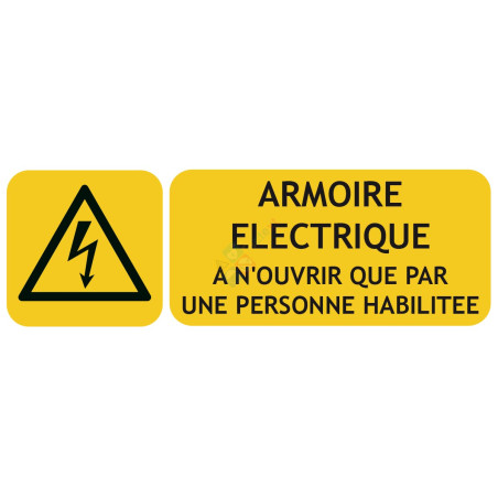 Panneau armoire électrique a n'ouvrir que par…