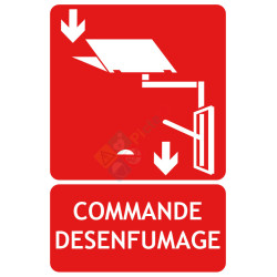 Panneau commande de désenfumage