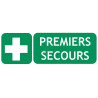 Panneau premiers secours