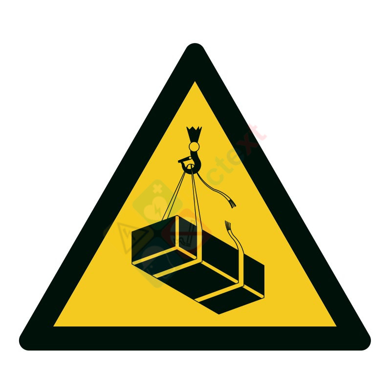 Panneau picto charges suspendues