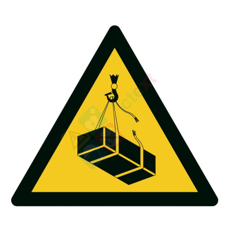Panneau picto charges suspendues