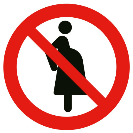 Picto interdit aux femmes enceintes