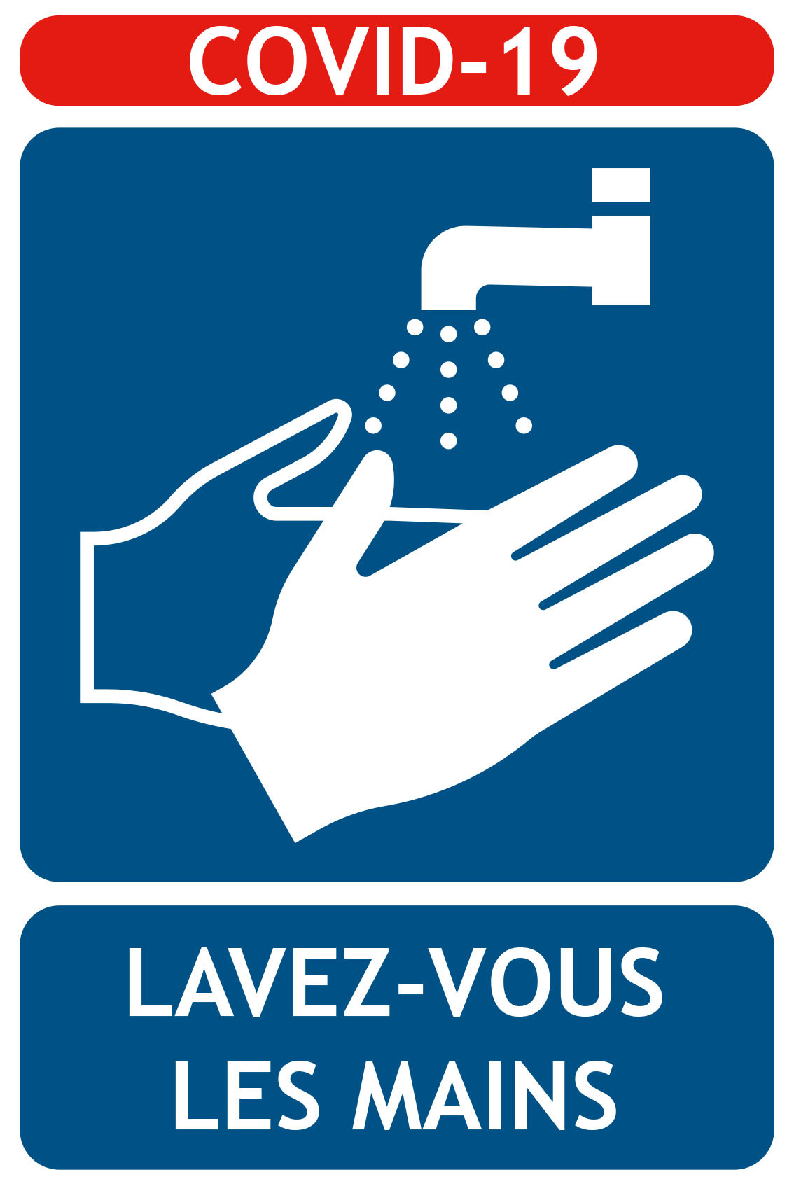 Signaletique Panneaux Covid 19 Lavage Des Mains Obligatoire