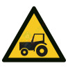 Picto danger passage de tracteur