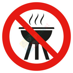 Picto barbecue interdit
