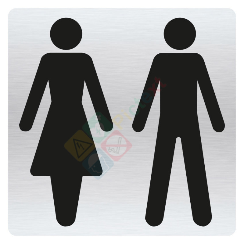 Pictogramme toilettes hommes et femmes Pictogramme toilettes hommes et femmes