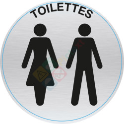 Sticker toilettes femmes ou hommes