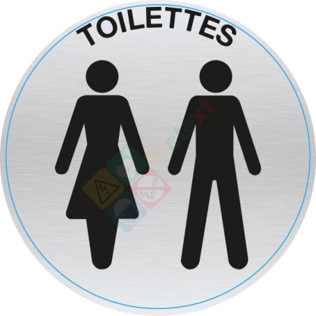 Sticker toilettes femmes ou hommes