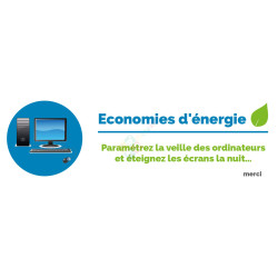 Panneau éteignez vos appareils électroniques