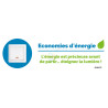 Panneau éteignez la lumière économies d'énergie