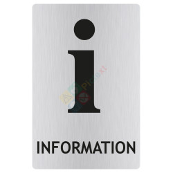 Panneau information "i"