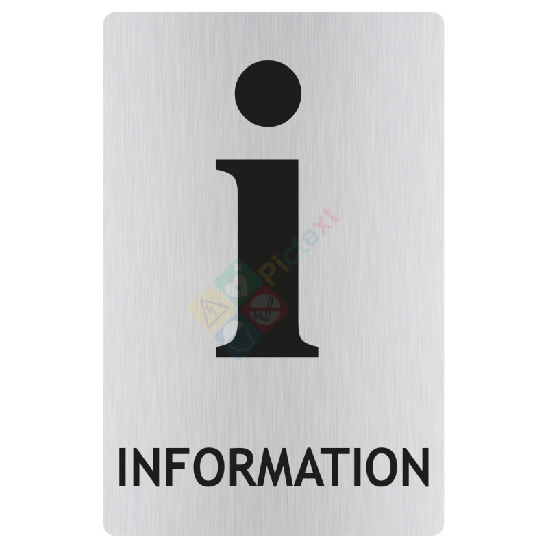 Panneau information "i" Panneau information "i"