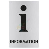 Panneau information "i"