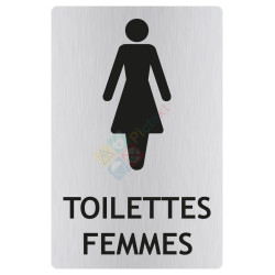 Panneau toilettes femmes