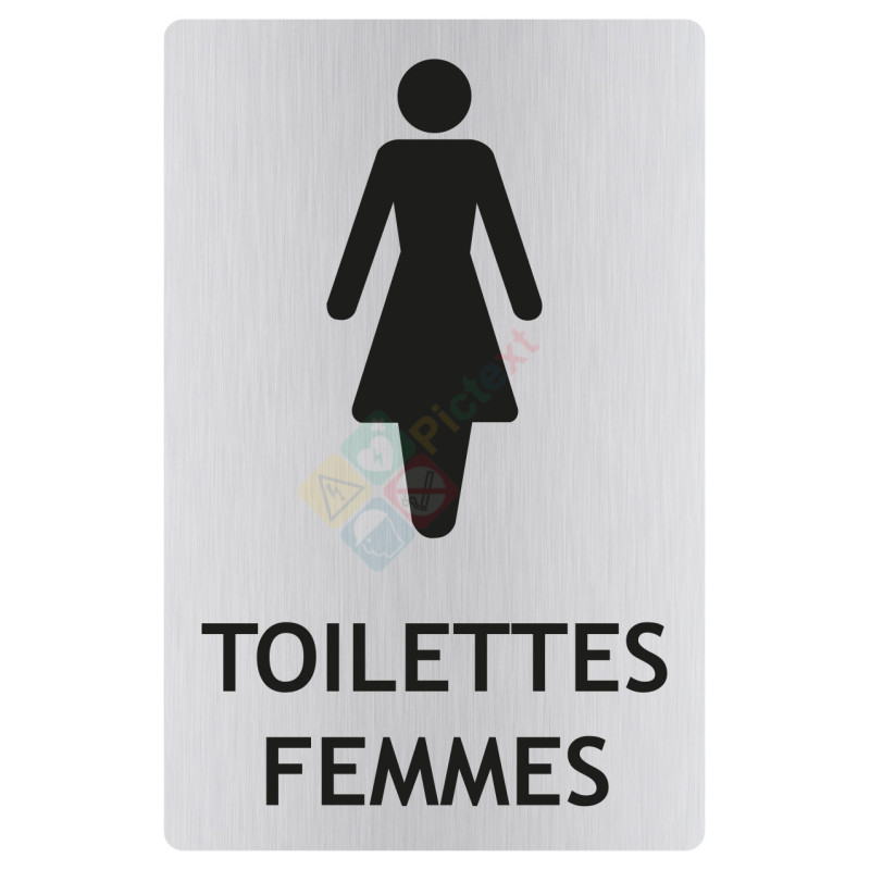 Panneau toilettes femmes Panneau toilettes femmes