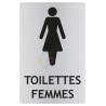 Panneau toilettes femmes