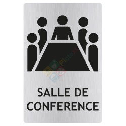 Panneau salle de conférence avec picto ISO70001