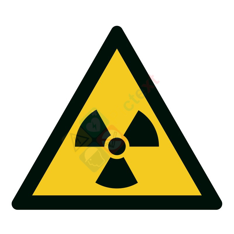 Picto matières radioactives Picto matières radioactives