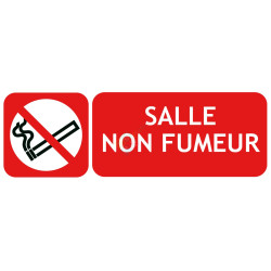 Panneau salle non fumeur ISO7010