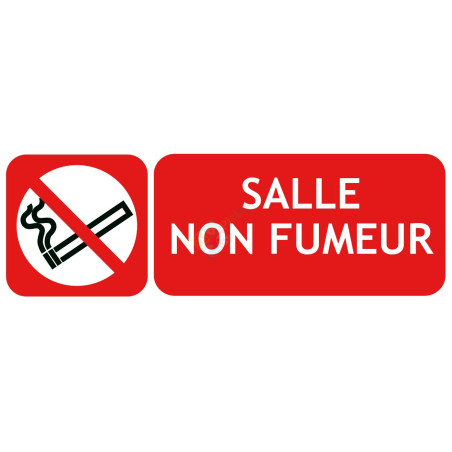 Panneau salle non fumeur ISO7010